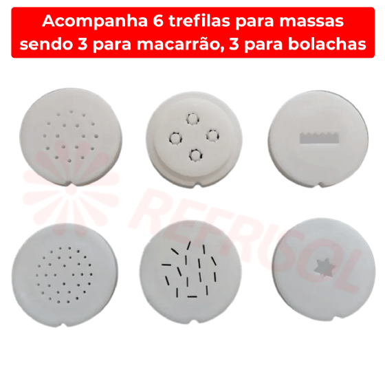 Cilindro Extrusor Moedor CL 10-25 Boca 5 Bivolt Do Cheff