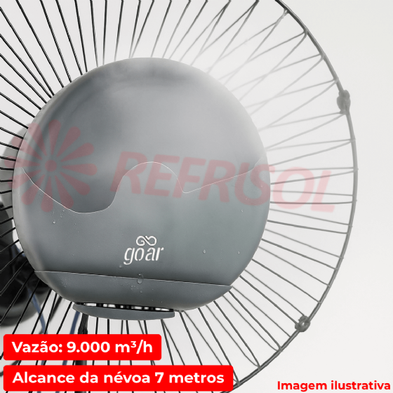 Climatizador Ventilador Atenas De Parede 60 cm 110v Goar