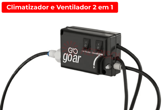 Climatizador Ventilador Atenas De Parede 60 cm 110v Goar