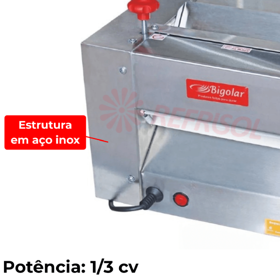 Cilindro Extrusor Moedor e Misturador Conjugados 1420 Inox Bivolt Bigolar