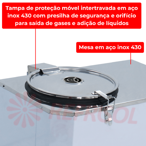 Amassadeira Rápida 15 kg ARSV 15 220v Venâncio