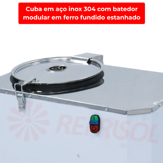 Amassadeira Rápida 15 kg ARSV 15 220v Venâncio