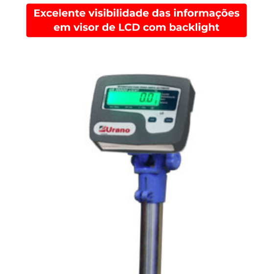 Balança de Plataforma UR 10000 LIGHT 150/50 40x50 cm Urano