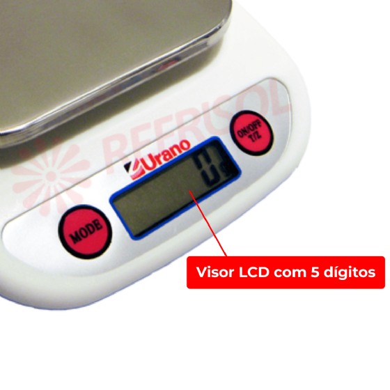 Balança de Precisão 5 kg UC 5 Urano
