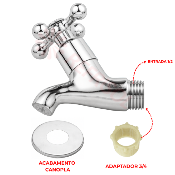 Torneira para Bebedouro 1/4 de Volta