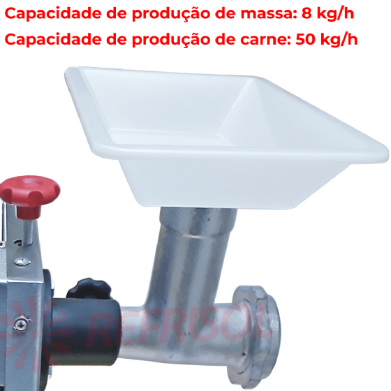 Cilindro e Extrusora 25 cm 1220 Inox Bivolt Bigolar