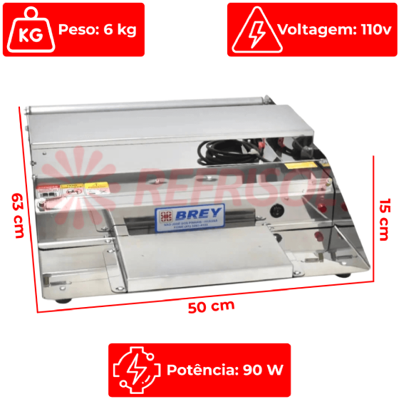 Embaladora SE 400 Inox 110v Metal Brey