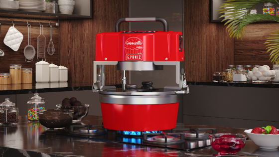 Misturador Industrial Gourmella Cooker CZ 10 F Panela de Alumínio Bivolt G Paniz