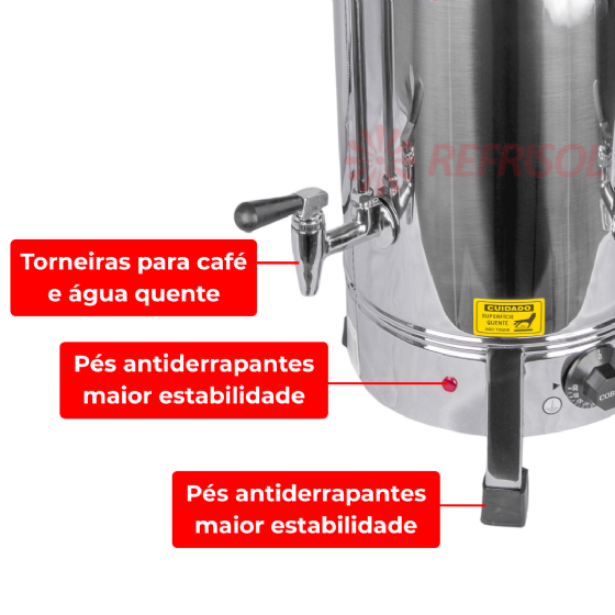 Cafeteira Elétrica Tradicional 8 Litros C81 110v Consercaf