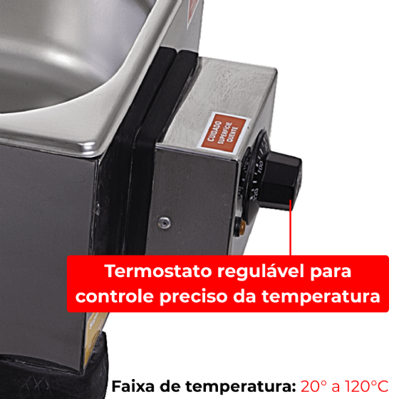Derretedeira Profissional 1 Cuba 2,5 kg 110v Marchesoni