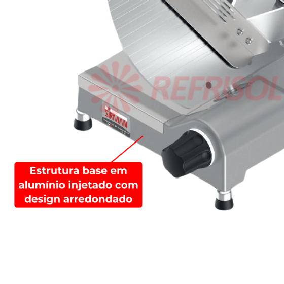 Cortador de Frios Profissional 30 cm Atlantis 300 Bivolt Sirman