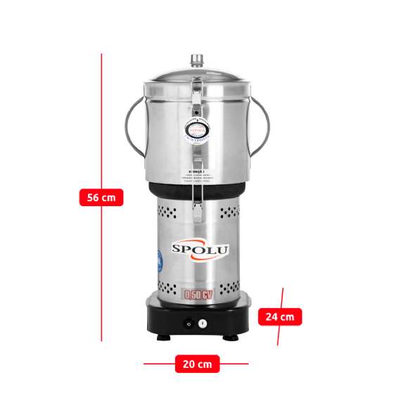 Cutter Processador de Alimentos 4 Litros SPL-200 Spolu