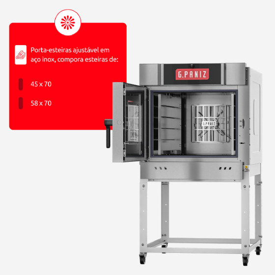 Forno Turbo a Gás FTG 1500 Epóxi G Paniz