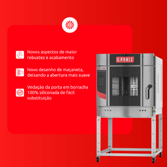 Forno Turbo a Gás FTG 1500 Epóxi G Paniz