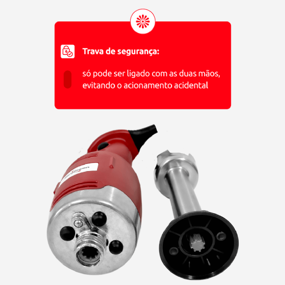 Mixer Profissional MX-300 com Haste Removível 220v Skymsen