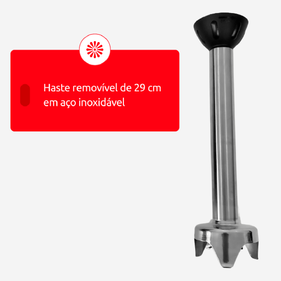 Mixer Profissional MX-300 com Haste Removível 220v Skymsen