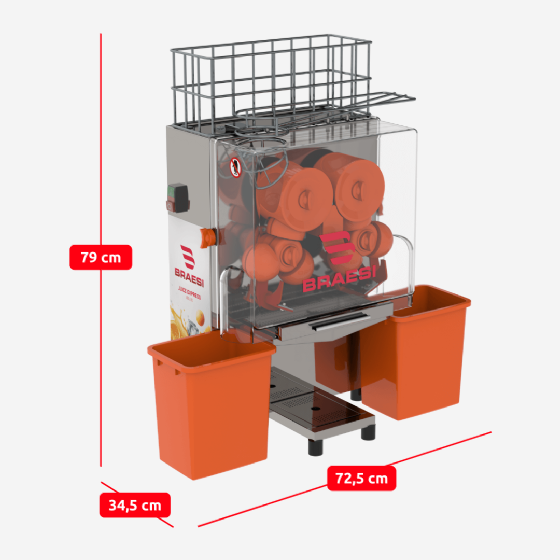 Máquina de Sucos Juice Express BEL-20 220v Braesi
