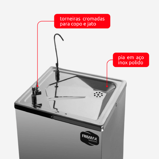 Bebedouro Purificador de Coluna 110v Frismax