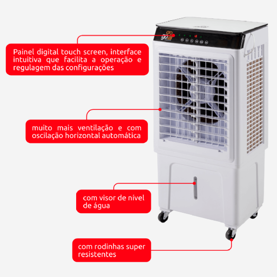 Climatizador Evaporativo 45 Litros 110v Goar