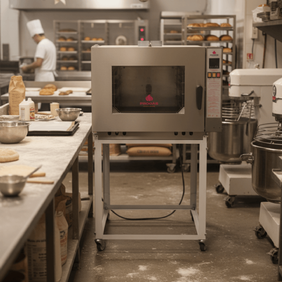 Forno Turbo 5 Esteiras à Gás PRP 5000 Progás