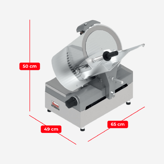 Fatiador de Frios Profissional 30 cm Atlantis Automec 220v Sirman