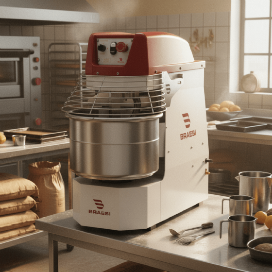 Amassadeira Espiral 2 Velocidades 15 kg AES 15/1 G3 220v Braesi
