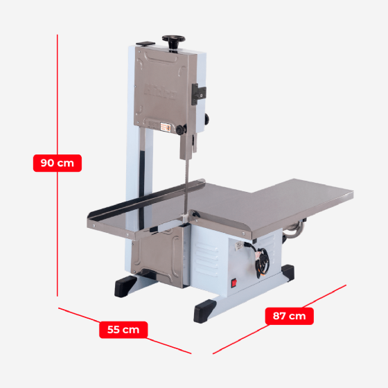 Serra Fita Profissional Hidro HI 1810M com Moedor N°8 - Motor 1/2 CV Bivolt