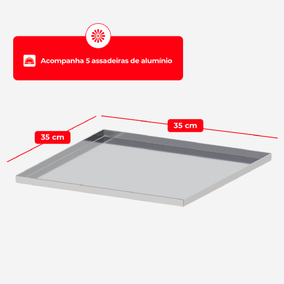 Forno Para Pudim WCPP-535 Inox 220v Wictory