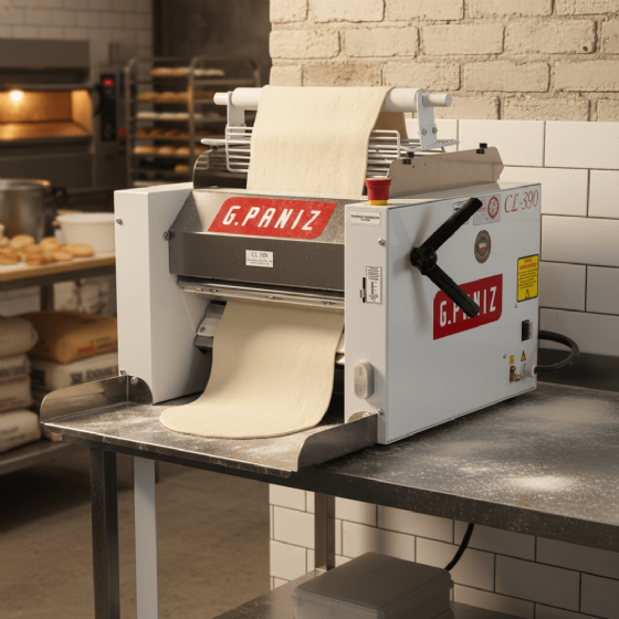 Cilindro Laminador CL 390 Bancada Inox Bivolt G Paniz