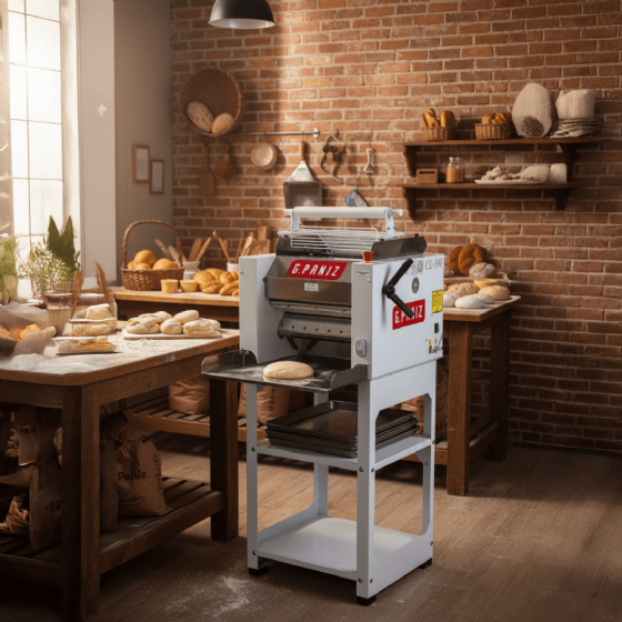 Cilindro Laminador CL 390 Pedestal Inox Bivolt G Paniz