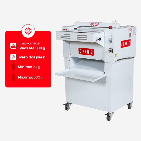 Modeladora de Pão MPS 500 Epóxi 220v G Paniz