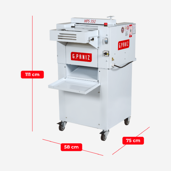 Modeladora de Pão MPS 350 Epóxi 220v G Paniz