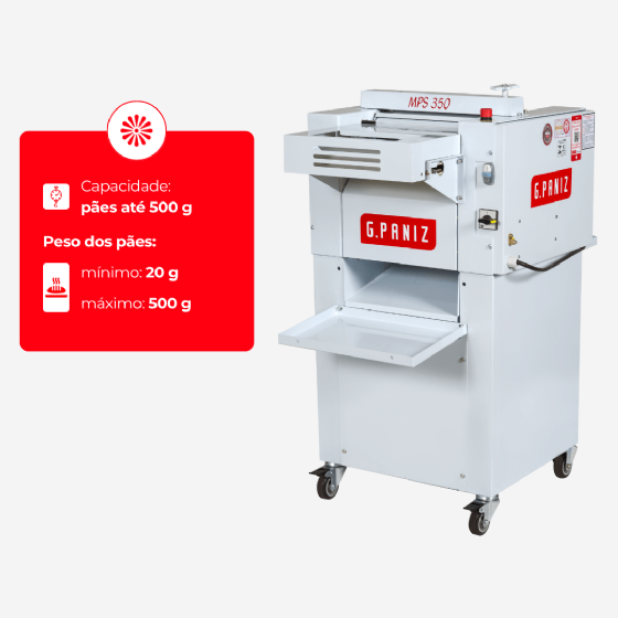 Modeladora de Pão MPS 350 Epóxi 220v G Paniz