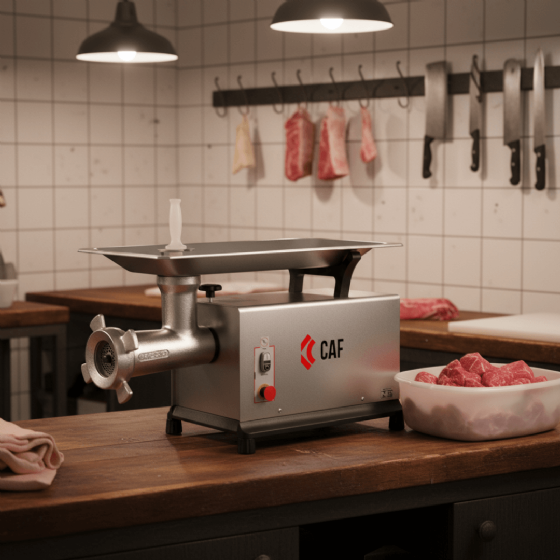 Picador Moedor de Carne Boca 98 de Ferro Fundido 220v Trifásico CAF