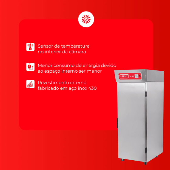 Câmara Climática CC 500 Interior e Exterior Aço Inox 220v G Paniz