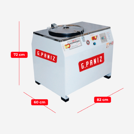 Amassadeira Rápida 25 kg AR 25 220v G Paniz