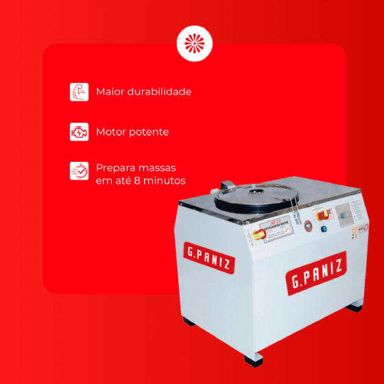 Amassadeira Rápida 25 kg AR 25 220v G Paniz
