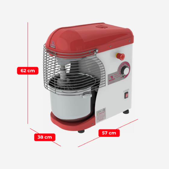 Batedeira Planetária Elétrica 12 Litros BPEL 12 G4 Bivolt Braesi