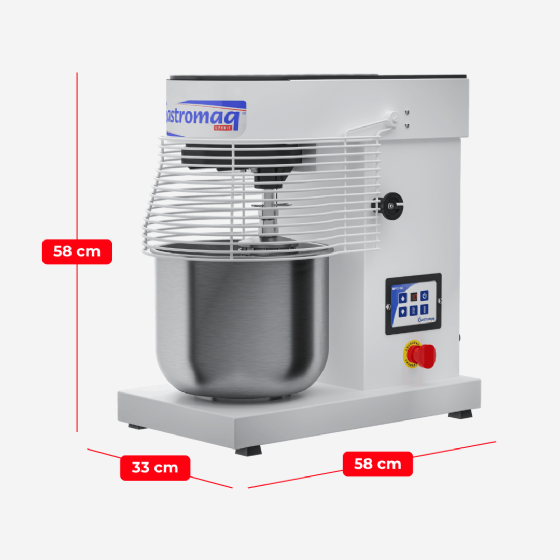 Batedeira Planetária 12 Litros BP 12 G2 Bivolt Gastromaq