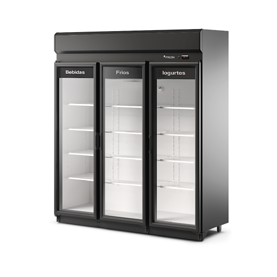 Expositor Refrigerado Frios e Laticínios 3 Portas ACFM 1220 220v Fricon