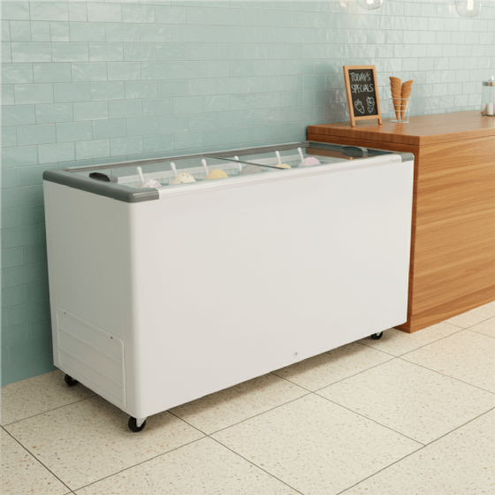 Freezer Horizontal 550 Litros Porta de Vidro HCEB 550 220v Fricon