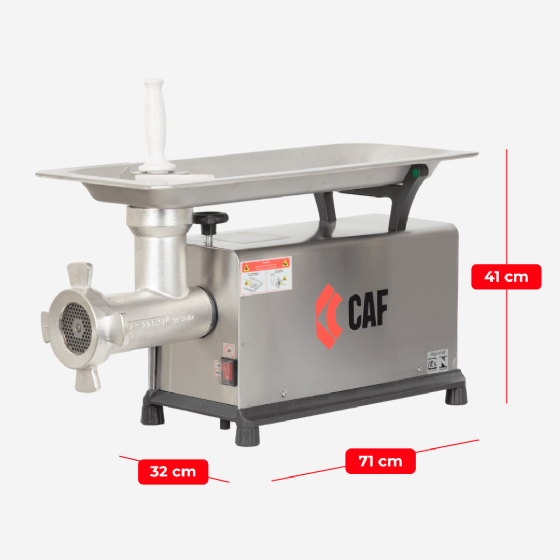 Picador Moedor de Carne Boca 22 de Ferro Fundido Bivolt CAF