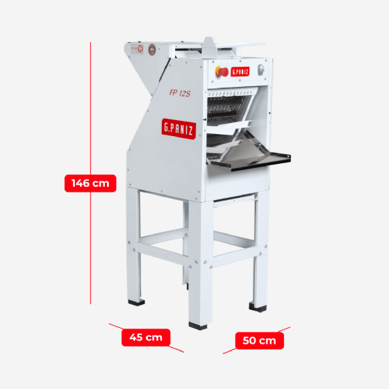 Fatiadeira De Pães Elétrica Automática FP 12 S Epóxi 220v G Paniz