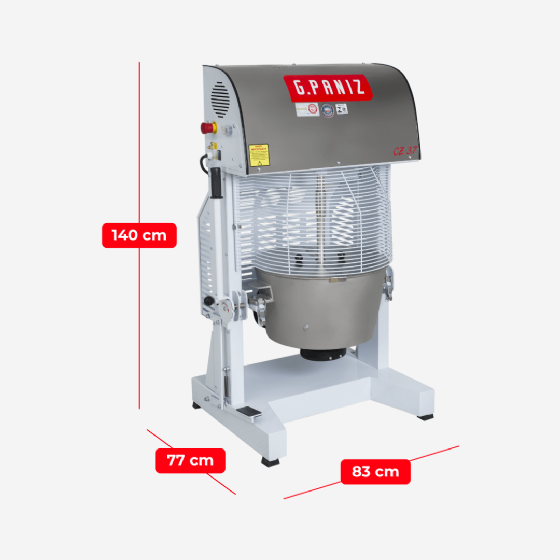 Misturador Industrial Cozerella CZ 37 Epóxi Bivolt G Paniz