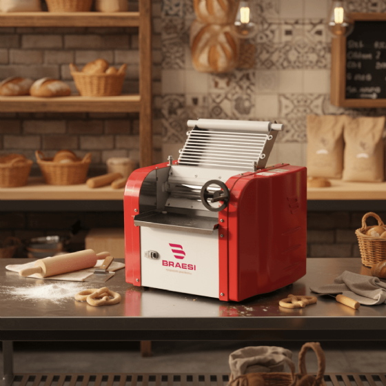 Cilindro Laminador De Massas Elétrico CB 30 Style Bivolt Braesi