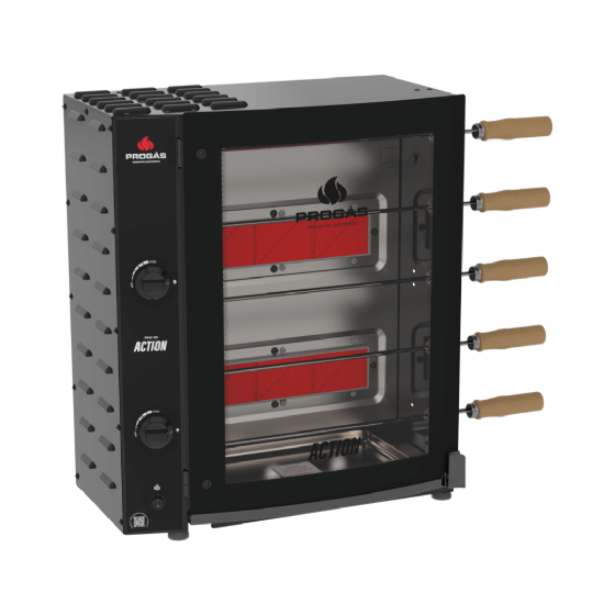 Forno Assador Rotativo com Infravermelho PRAC-05I Bivolt Progás