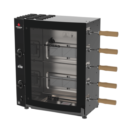 Forno Assador Rotativo com Infravermelho PRAC-05I Bivolt Progás