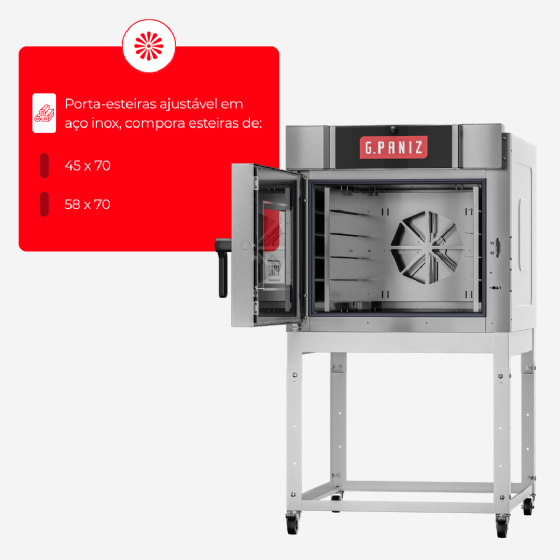 Forno Turbo Elétrico FTE 1500 Epóxi 220v Monofásico G Paniz