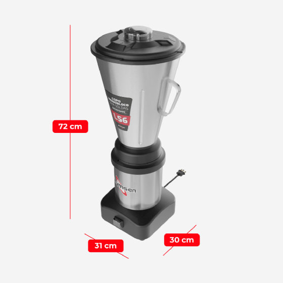 Liquidificador Comercial 06 Litros LS 06 Baixa Rotação Bivolt Skymsen