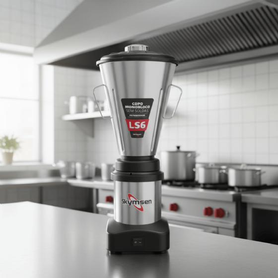 Liquidificador Comercial 06 Litros LS 06 Baixa Rotação Bivolt Skymsen